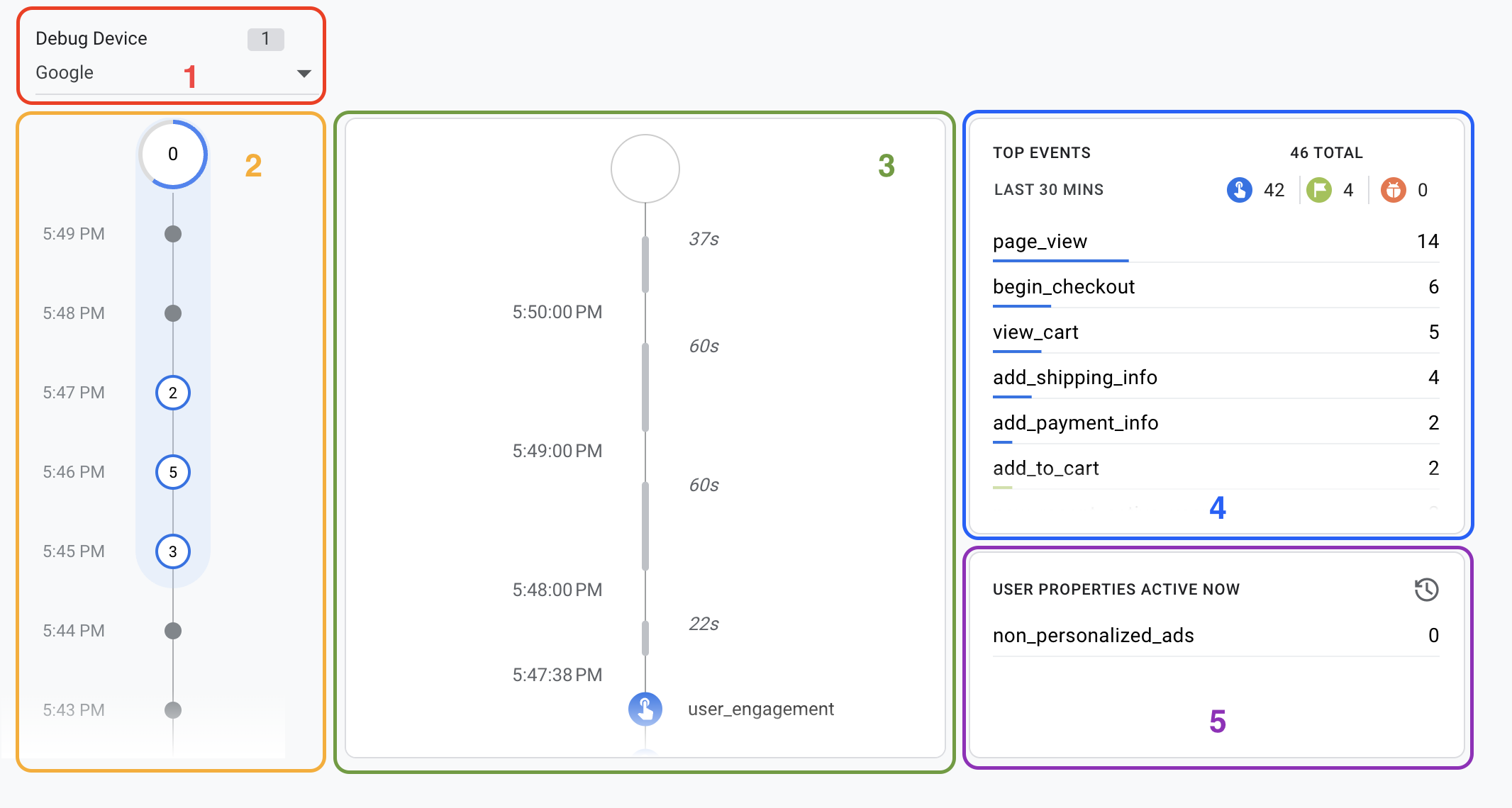 DebugView 介面說明